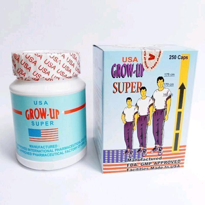 GROW UP SUPER USA Original Suplemen Peninggi Badan