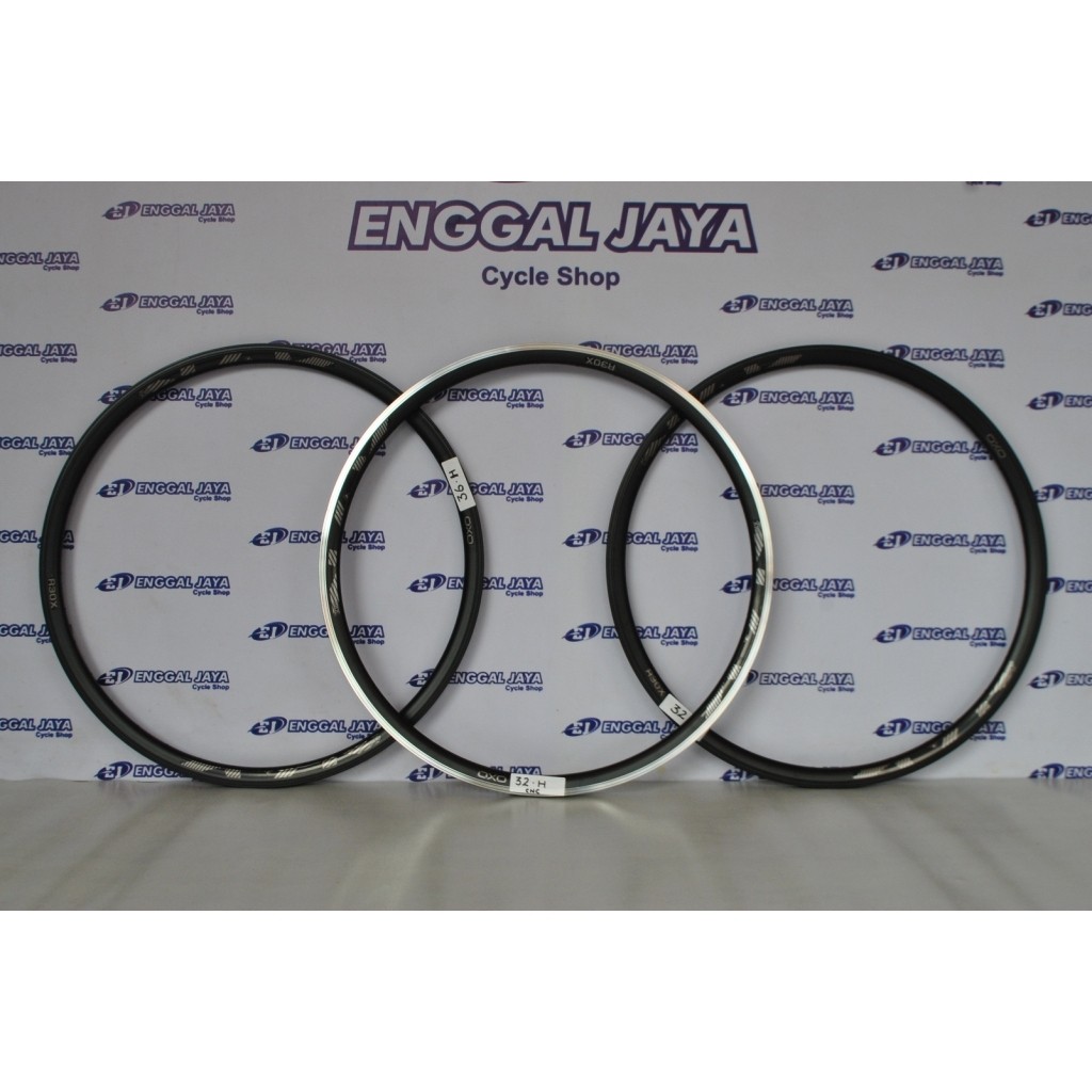 TANOZERO Rim Velg Sepeda OXO R30X 700C 32H 36H Double Wall Brakeline Vbrake Disc Brake Cantilever By