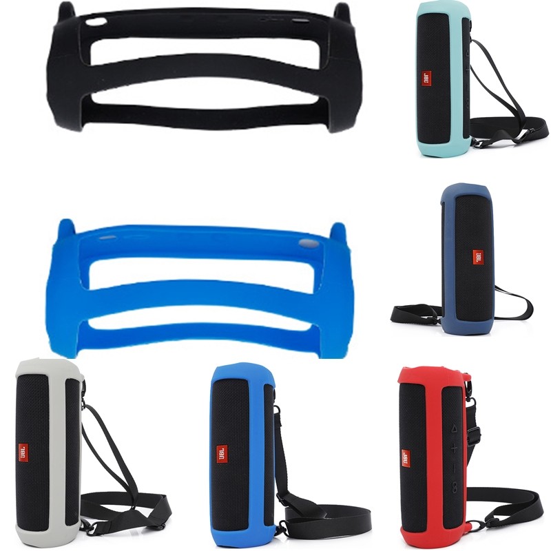Newest Silicone Speaker Cases Cover for JBL Flip 5 Portable Soft Protective Case for JBL Flip5 Wirel