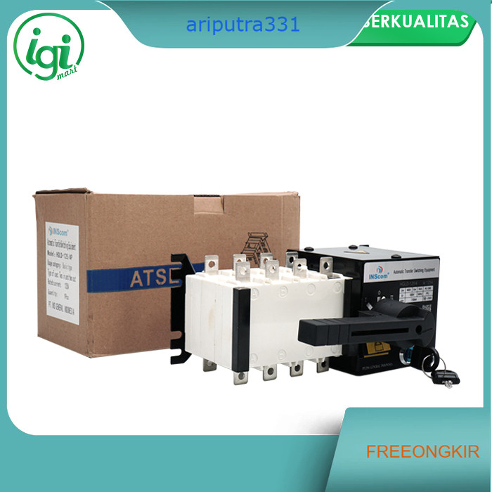 ATS 4P 125A AUTOMATIC TRANSFER SWITCH CHANGE OVER SWITCH COS OTOMATIS