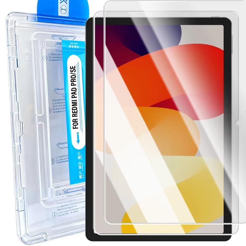 Easy To tall Tempered Glass Screen Protectors For Xiaomi Pad 8 7 Pro 6 5 6S Pro Pad 5G 12.1 Redmi Pa
