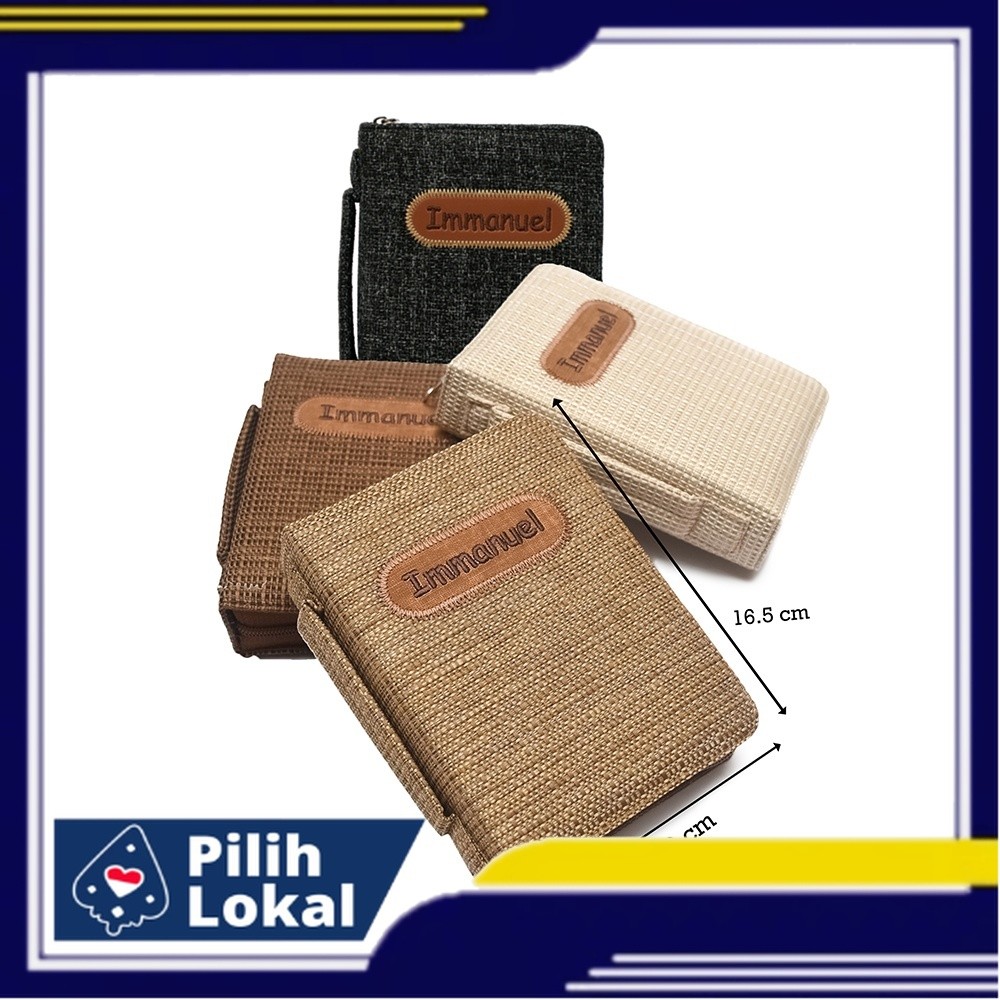 Sampul Alkitab Kecil-Cover Alkitab-Tas Alkitab Immanuel-Tempat Alkitab