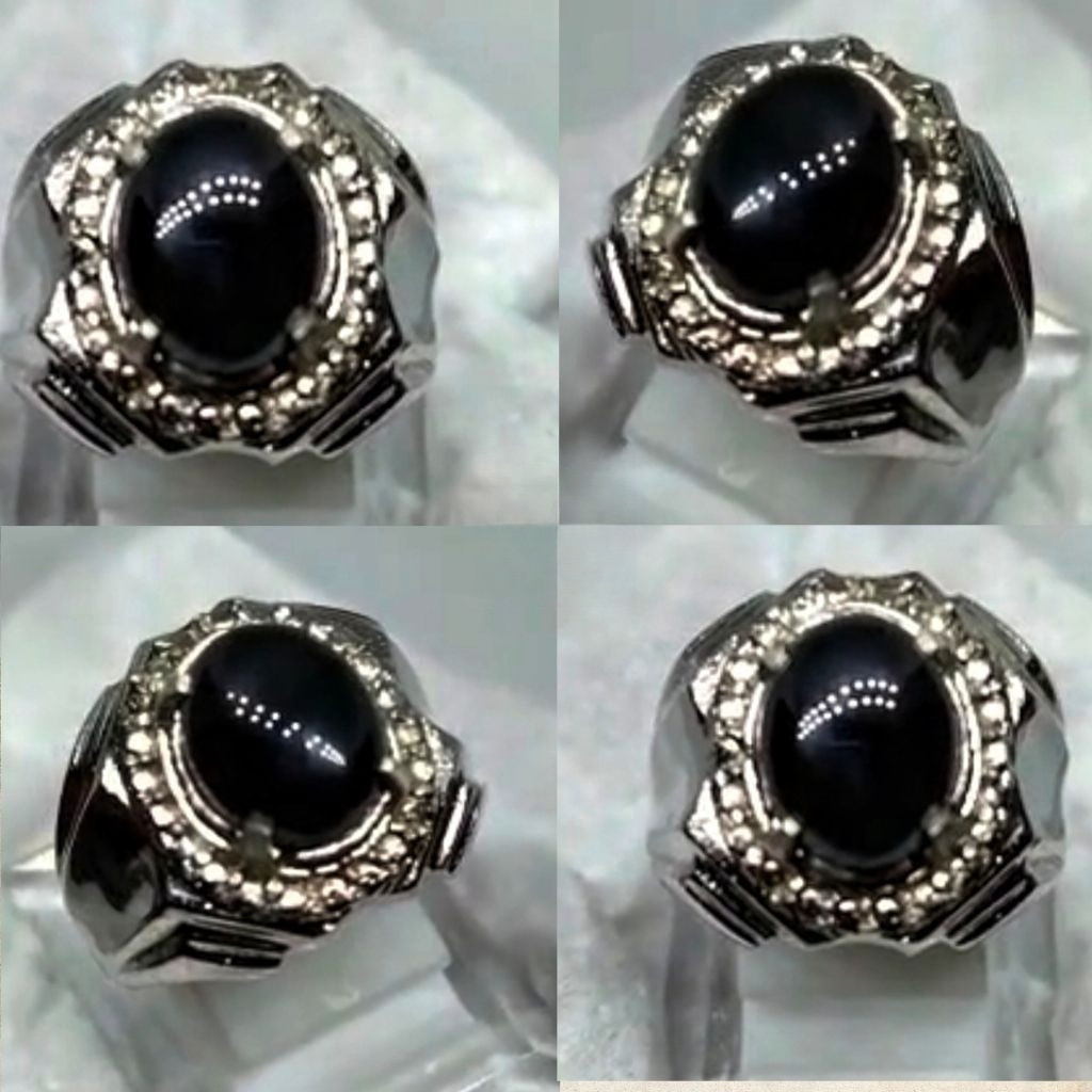 CINCIN BATU YAMAN HITAM RING CAKAR