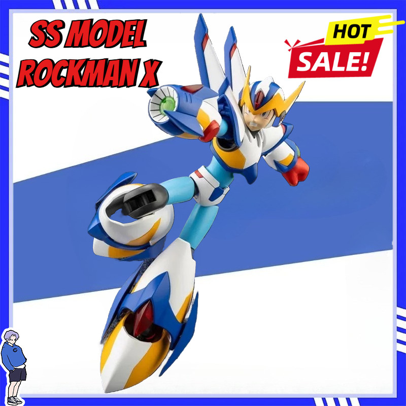 HOT SS Model KO Kotobukiya KP701 RockMan X Falcon Armor Action Figure Megaman X5 Anime Figures Assem