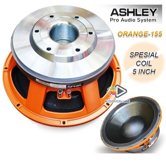SPEAKER KOMPONEN ASHLEY ORANGE 155 ORIGINAL ASHLEY ORANGE155 15 INCH