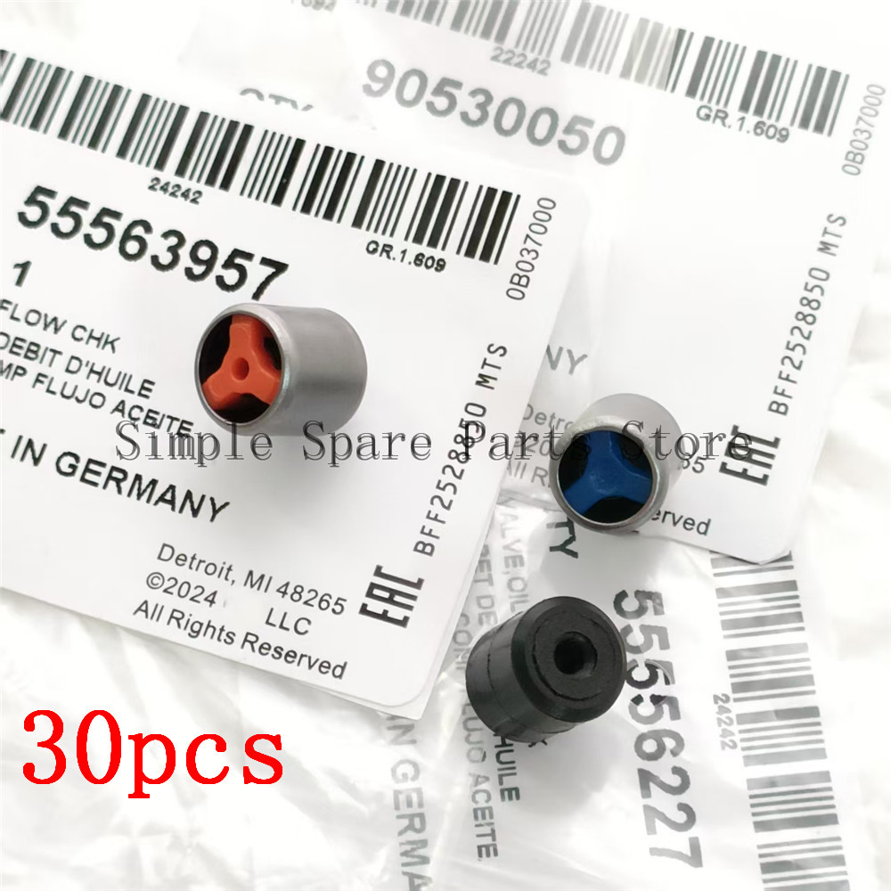 30PCS Oil By-Pass Valve Oil Flow One-Way Valve For Chevrolet Cruze 1.6 1.8 Epica Vauxhall Opel Astra