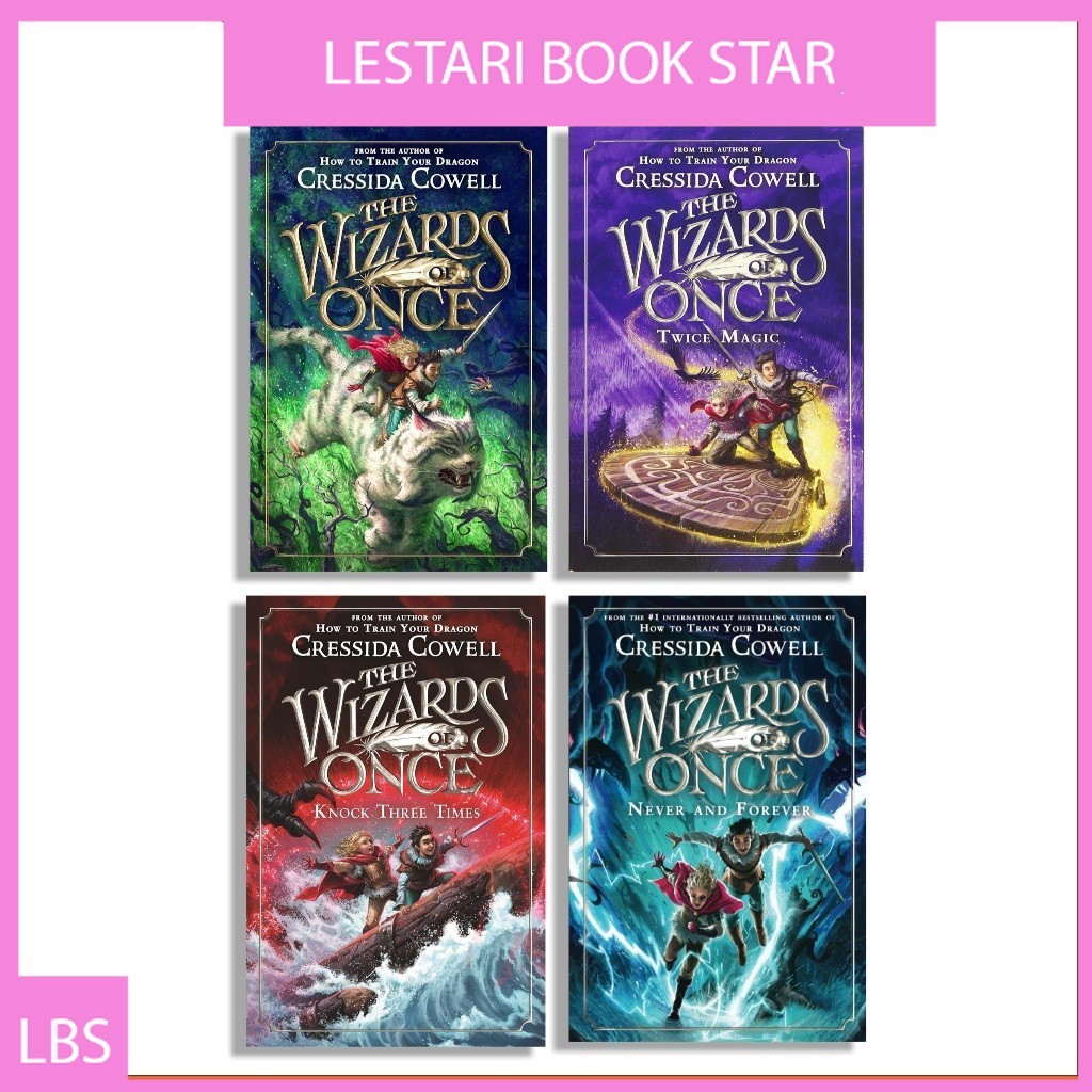 The Wizards of Once (4 book series English) by Cressida Cowell
