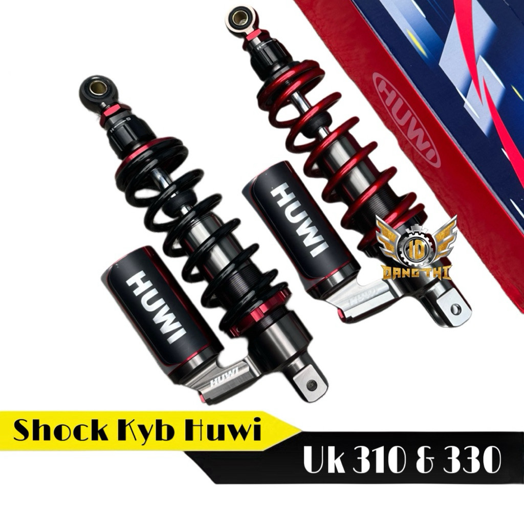 Shockbreaker Shock Huwi Tabung Bawah Model KYB Shock Click Rebound Fungsi Full Cnc Billet Uk 310 & 3