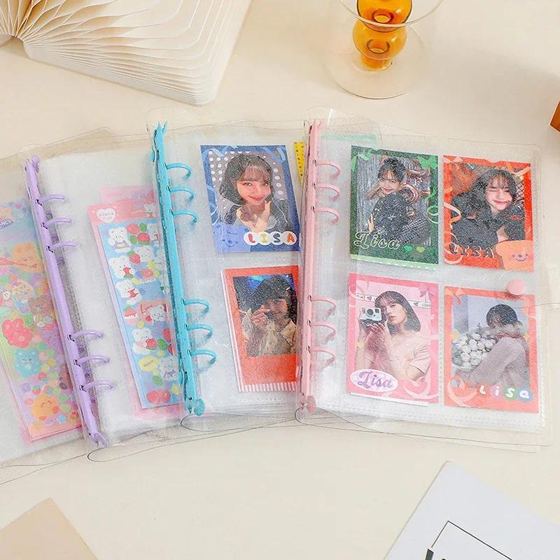 A5 Kpop Binder Photocard Holder Photo Card Album Book Idol Collect Book Cover Y Notebook Card Binder