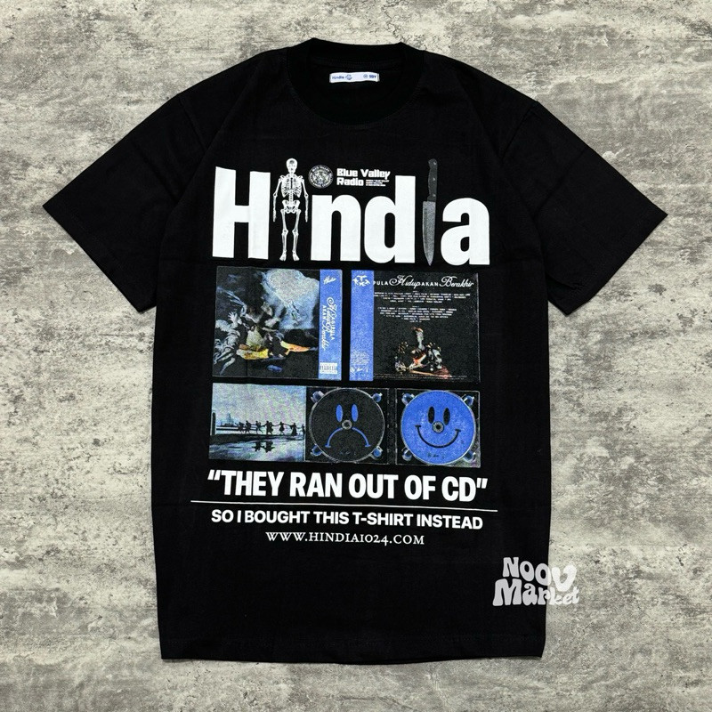 ORI Hindia - CD Soldout Tshirt - Black | Original Merchandise