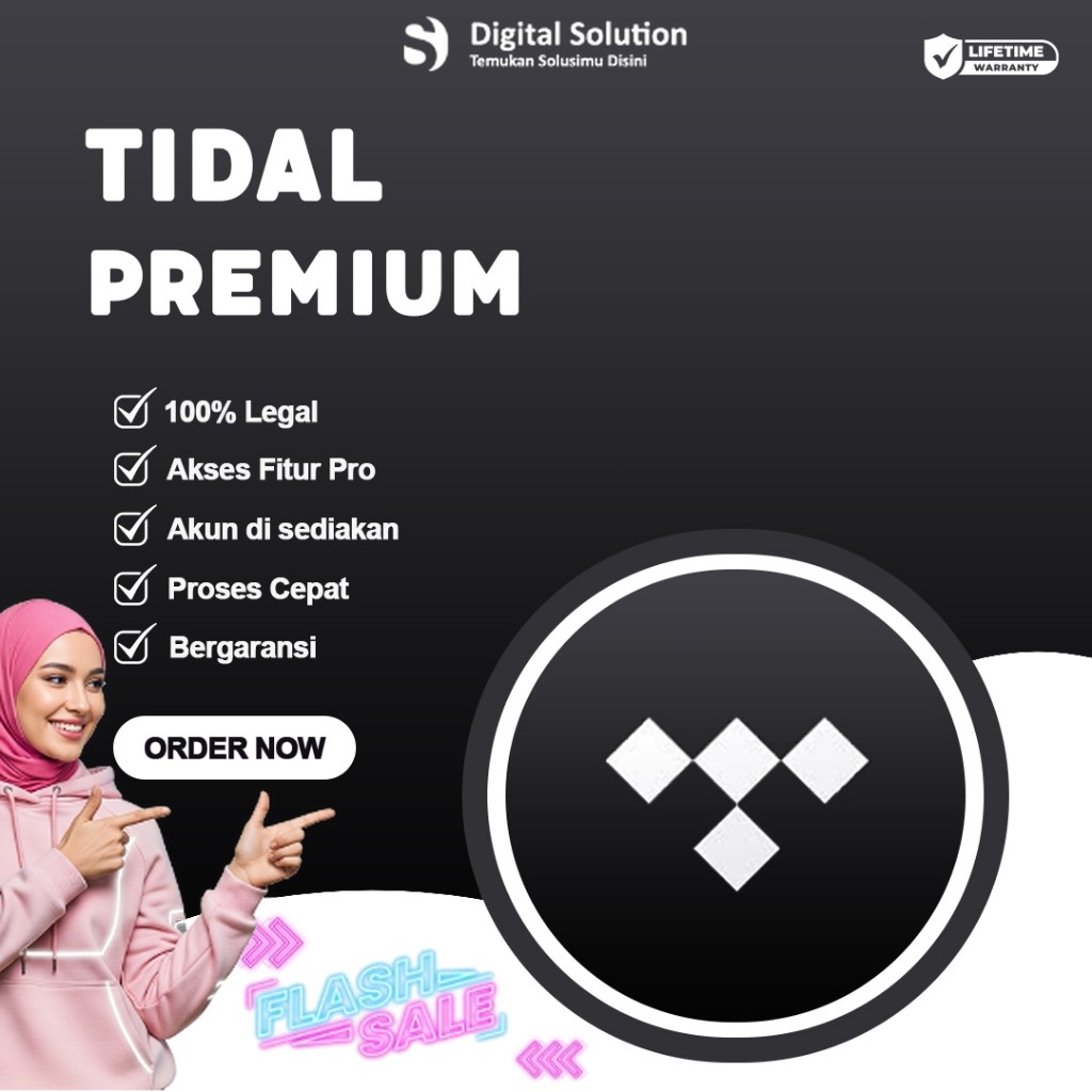 Tidal HiFi Plus Master Premium 1 Bulan Private Bergaransi