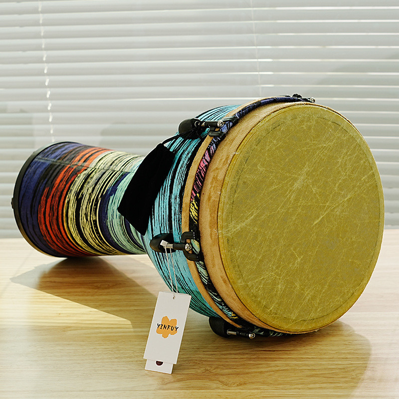 12 Inch Djembe Adult Professional African Djembe Adjustable Tuning Large Portable Music Drums Beginn