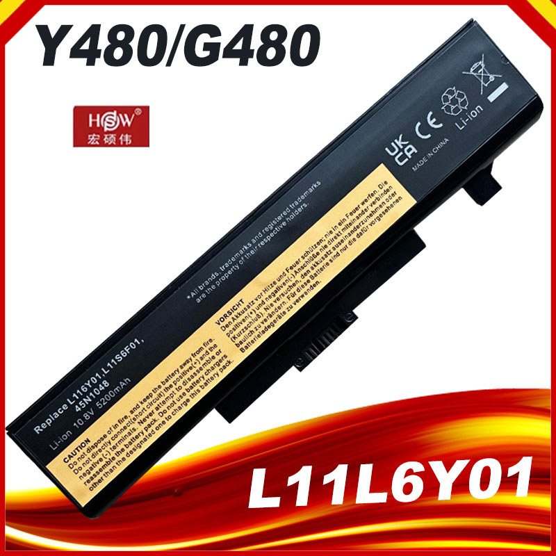 SeagullStar Laptop Battery For Lenovo G510 G710 G490 G400 Y480 G510 Y485/P Y580 Z580 G500 G580  Z485