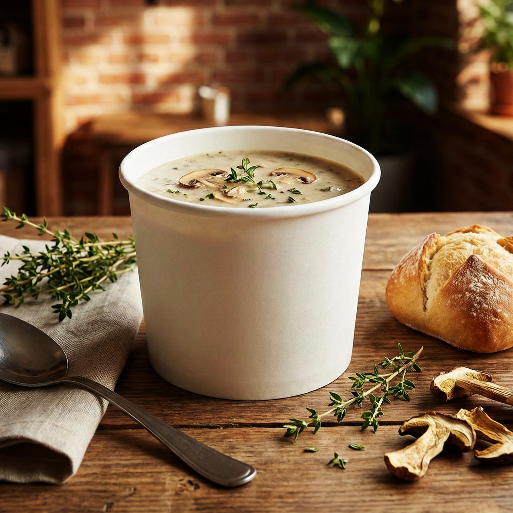 Paper Bowl isi 25 pcs - Mangkok Kertas Tanpa Tutup