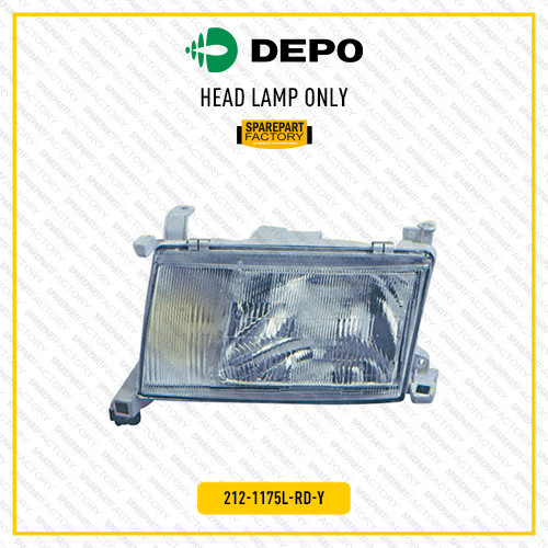 Head Lamp Lampu Depan Besar Kiri Kijang Kapsul 1997-1998 Foglamp DEPO