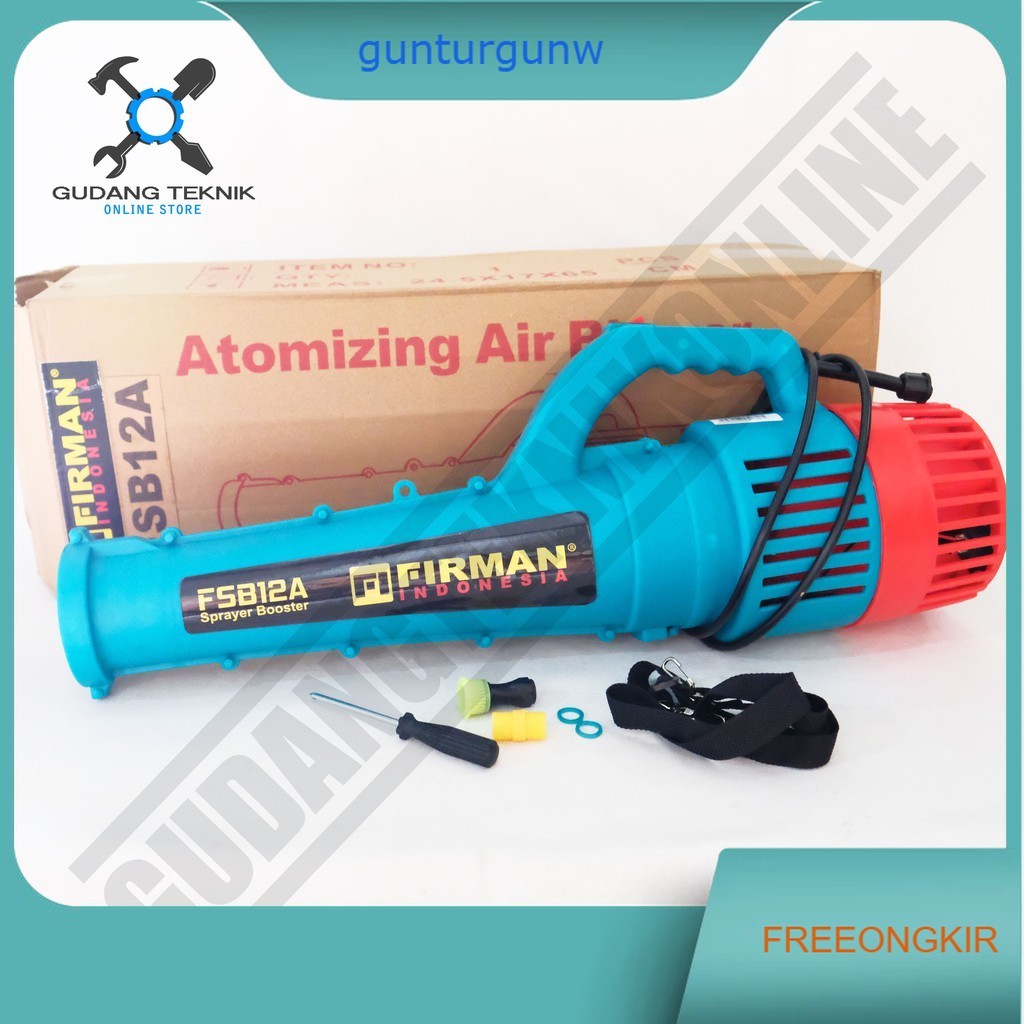 FIRMAN FSB12A Gun Blower Sprayer Booster knapsack sprayer Penyemprot Hama