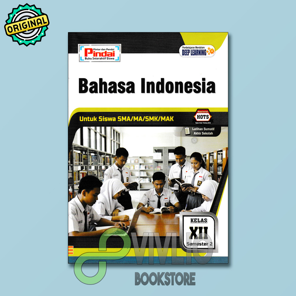 LKS Pindai Bahasa Indonesia Kelas 12 Semester 2 Tahun 2025