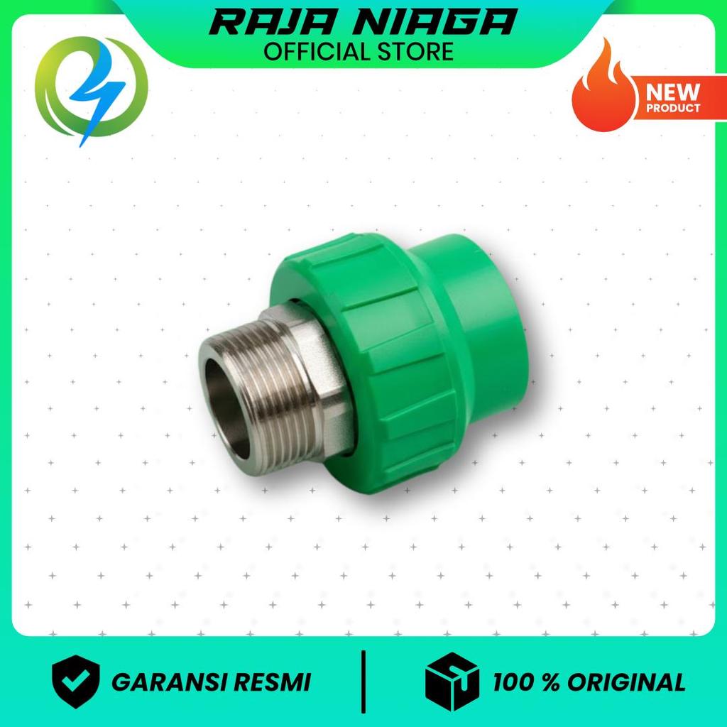 SAMBUNGAN SOCK DRAT LUAR 11/4 PPR RUCIKA