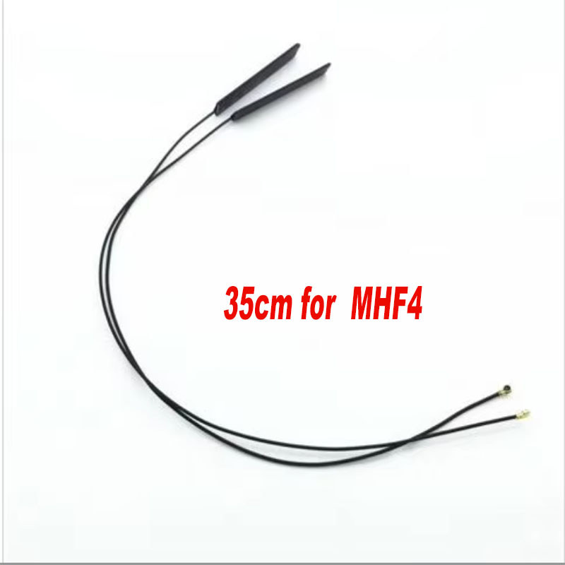 A pair of IPEX MHF4 2. 4G 5G wifi antennas for Intel 7260 7265 3165 AC N5321 EM7345 GOBI5000 NGFF ca