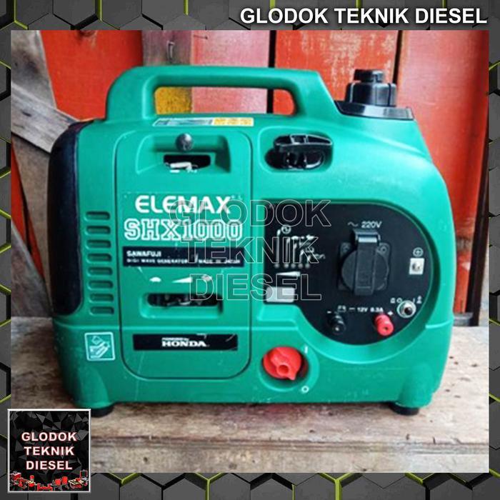 ELEMAX HONDA PORTABLE GENERATORS GENSET INVERTER SHX 1000 1 KVA ORI - PACKING STANDAR
