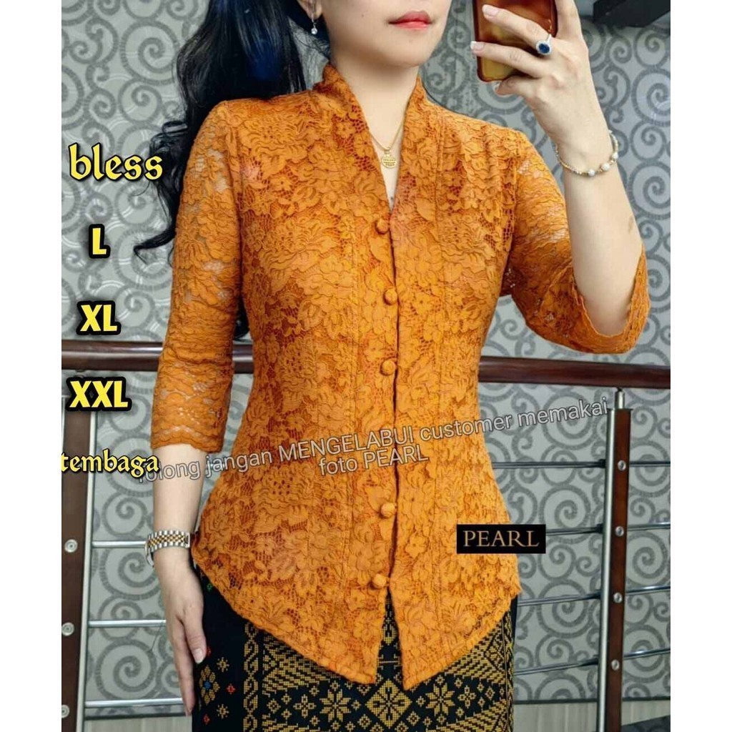 FN Blus kebaya kartini terbaru/BAJU kebaya pearl premium terbaru