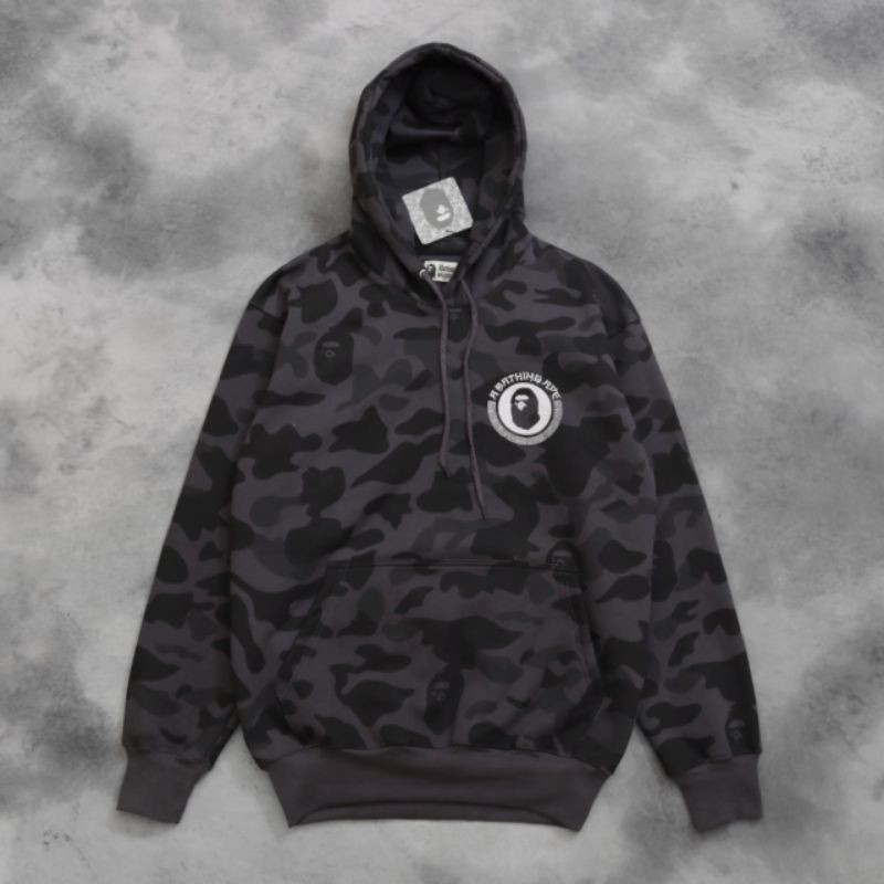 Sweater Hoodie Bape X Aape Gold Fullhangtag & Lebel