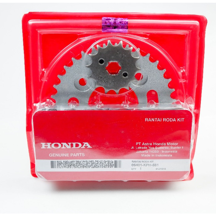 ori gear set supra x 125 - gir set supra x125 KPH part sepeda motor