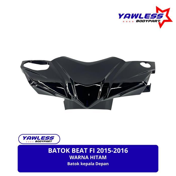 Batok depan batok beat fi 2015 Hitam Batok kepala beat FI Starter halus 2015 2016 - Depan Hitam