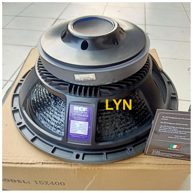 SPEAKER FULL RANGE RCF 15 INCH LF15X400 VC 4 INCH 15x400