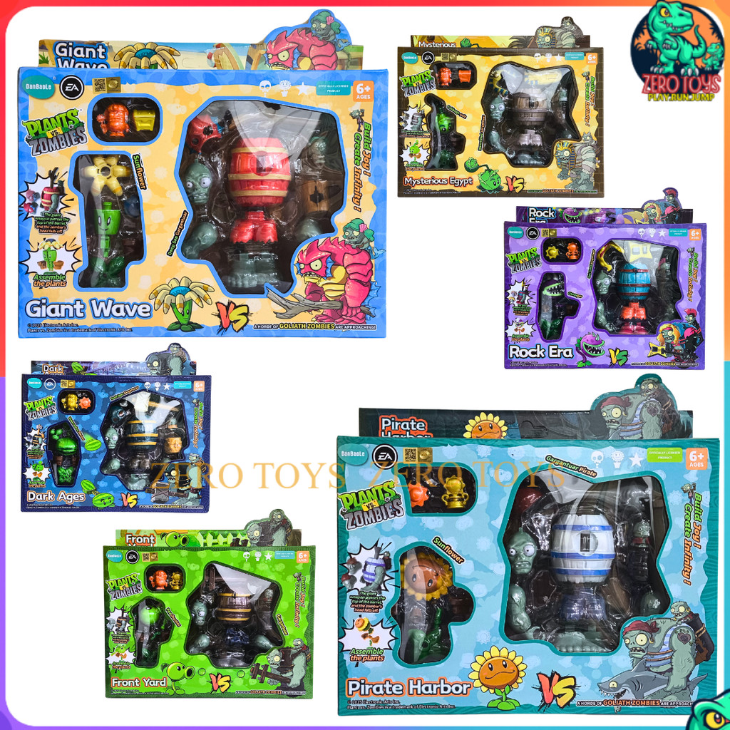 Figure Plants vs Zombies 2 Koleksi Karakter PVZ Pajangan Mainan