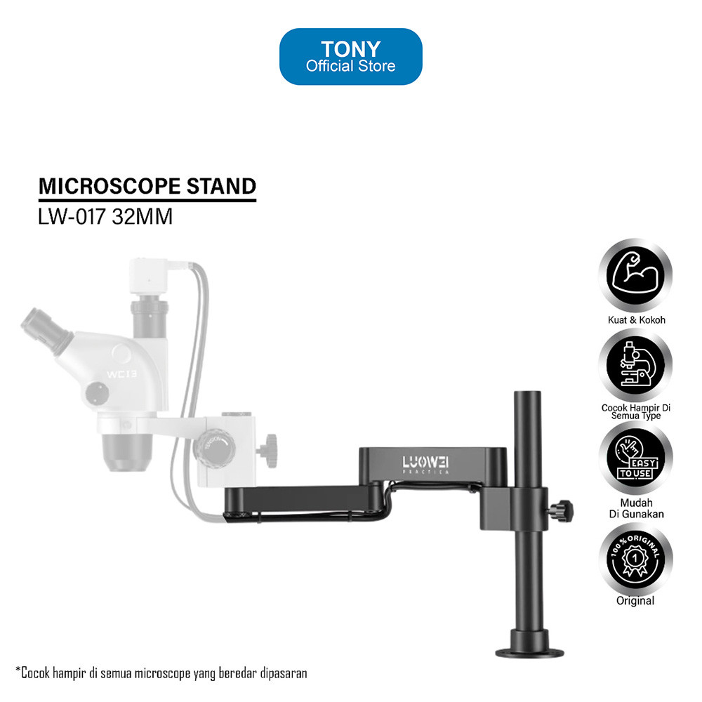 Stand Mikroskop LUOWEI LW-017 - Swinging Arm 360 Rotating Universal - LW-017
