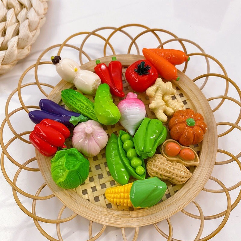 Mini Vegetable - Miniatur Resin Sayuran - Pajangan Lucu -  Art n Craft
