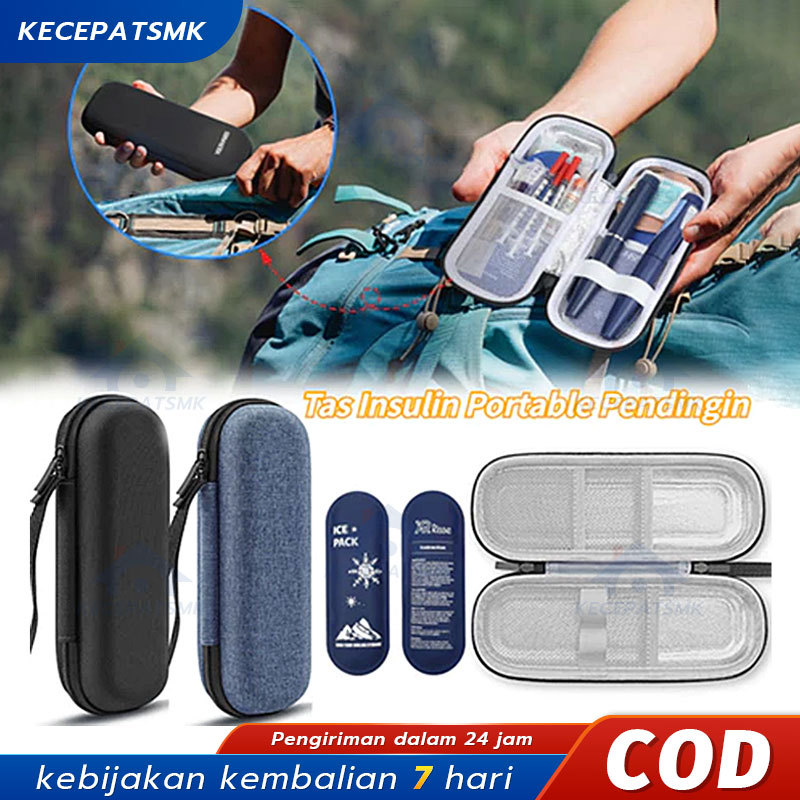 Portable Cooler Bag Insulin Cooler Bag Tas Insulin Portable Insulin Bag Insulin Cooler Travel Case /