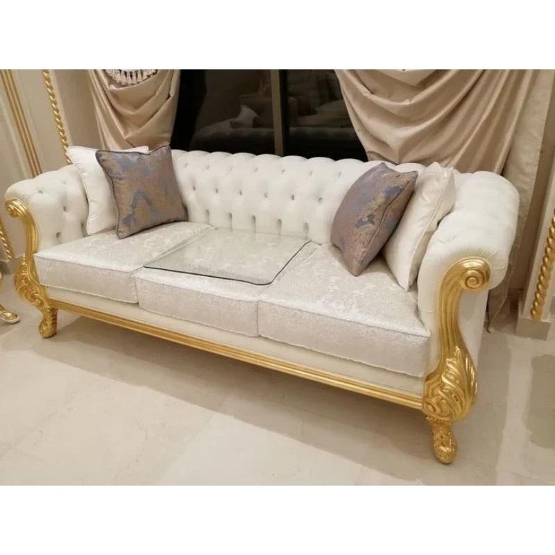 Sofa Mewah Jati Jepara Asli