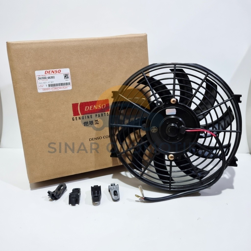 EXTRA FAN / MOTOR FAN RADIATOR AC MOBIL UNIVERSAL 10 INCH - 24 VOLT - 10 DAUN