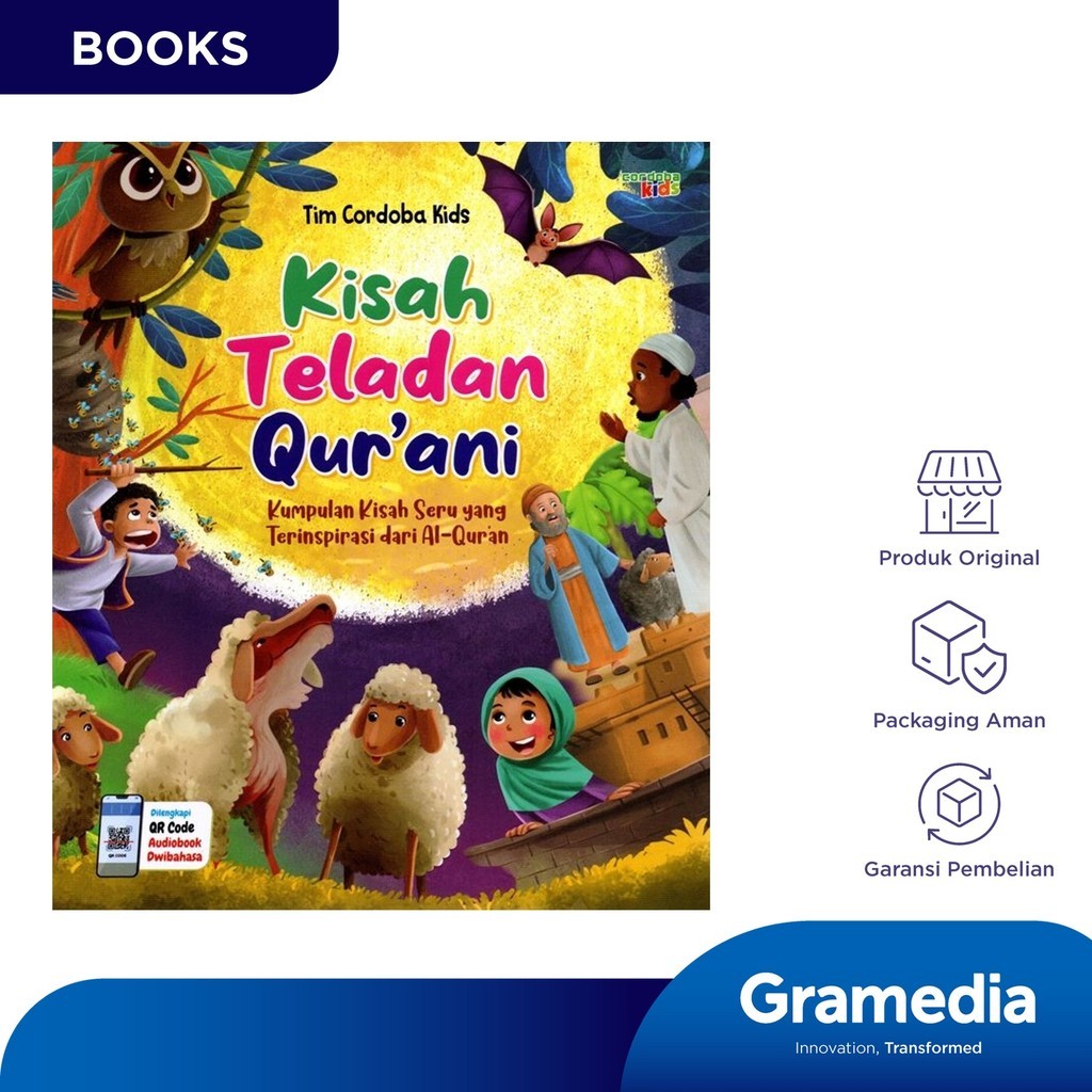 Gramedia Jember - Buku Cordoba: Kisah Teladan Qur'ani (Tim Cordoba Kids)