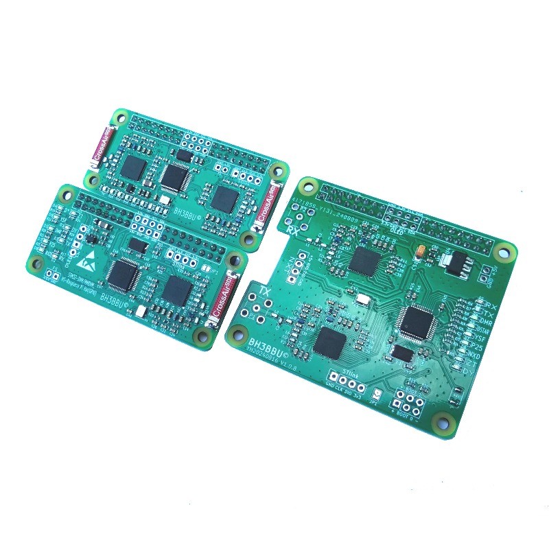 MMDVM Motherboard, Single and Duplex Hotspot Version, Imported Crystal