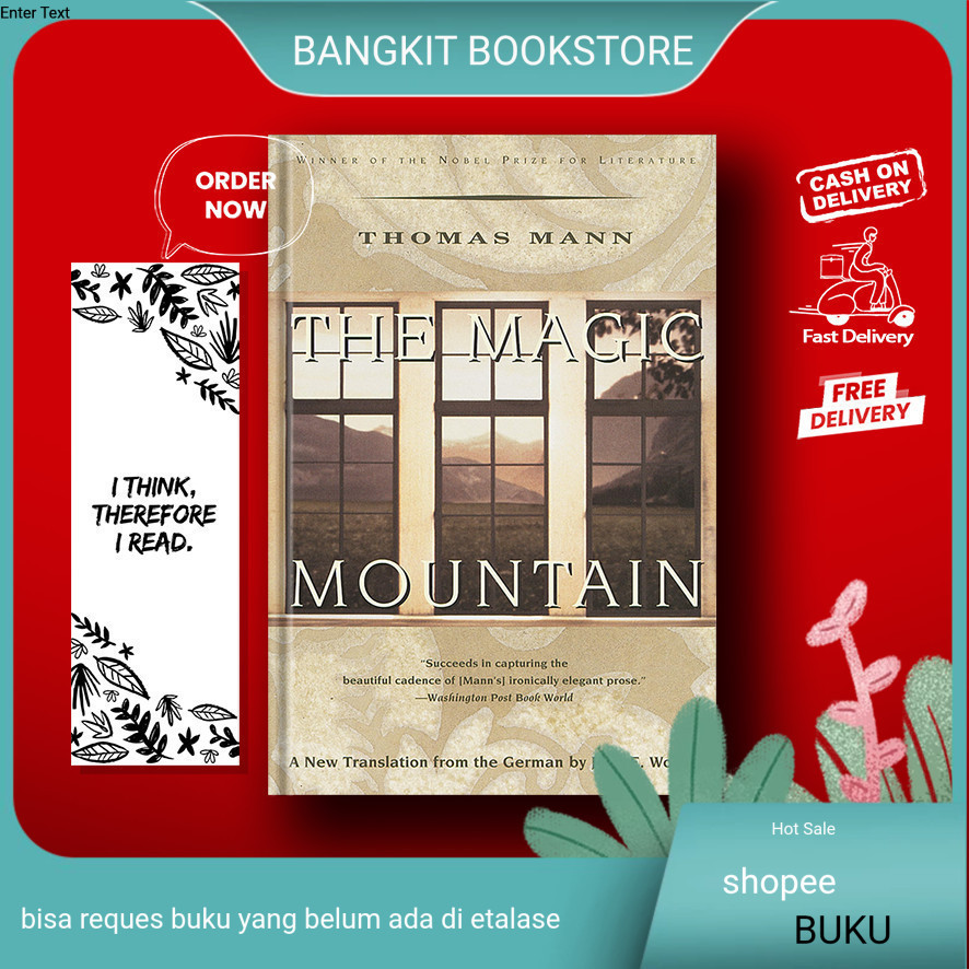 bukuThe Magic Mountain by Thomas Mann (English)