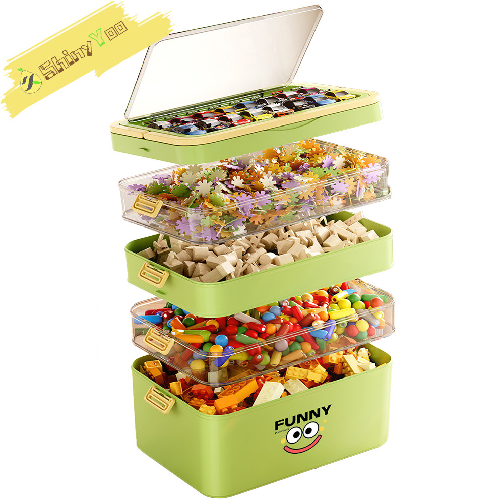 Toys Storage Organizer B for Lego, Stackable Toys Organizer B, Lego Buig Block Storage, Toy Storage 