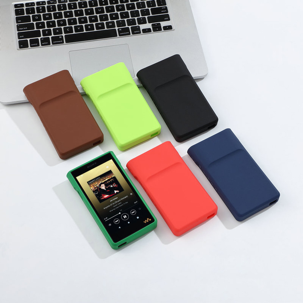 Soft TPU Colorful Solid Matte Protective Shell Skin Case cover for Sony Walkman NWWM1AM2 WM1AM2 NWWM