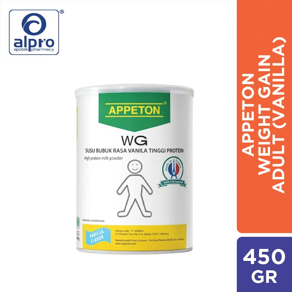 Appeton Weight Gain Adult Vanilla 450 G