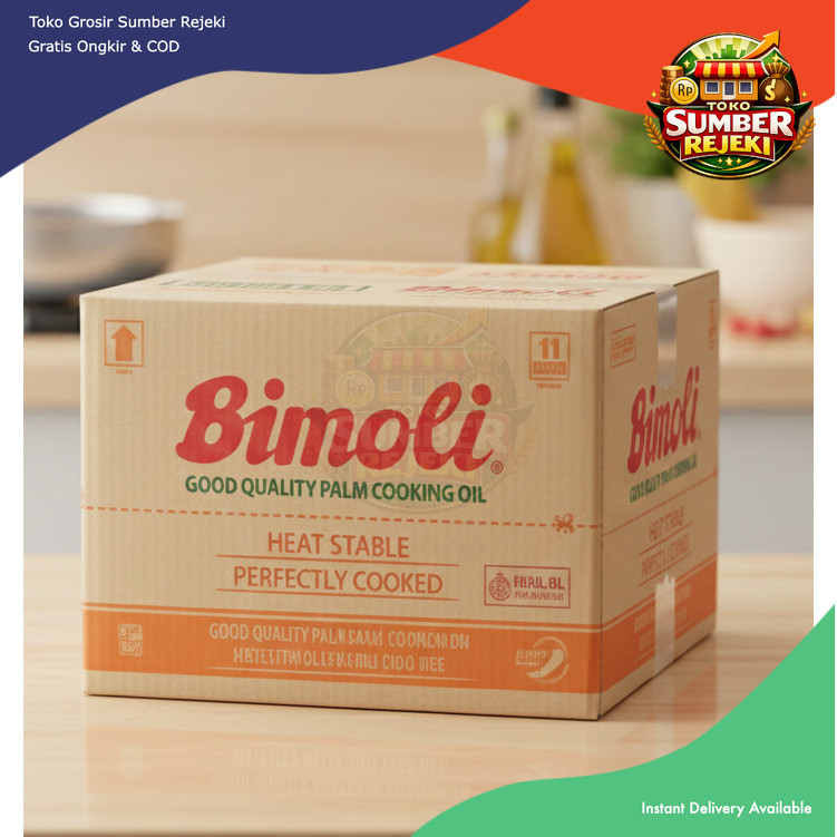 [1 DUS] Minyak Goreng Bimoli 2 Liter Kemasan Pouch
