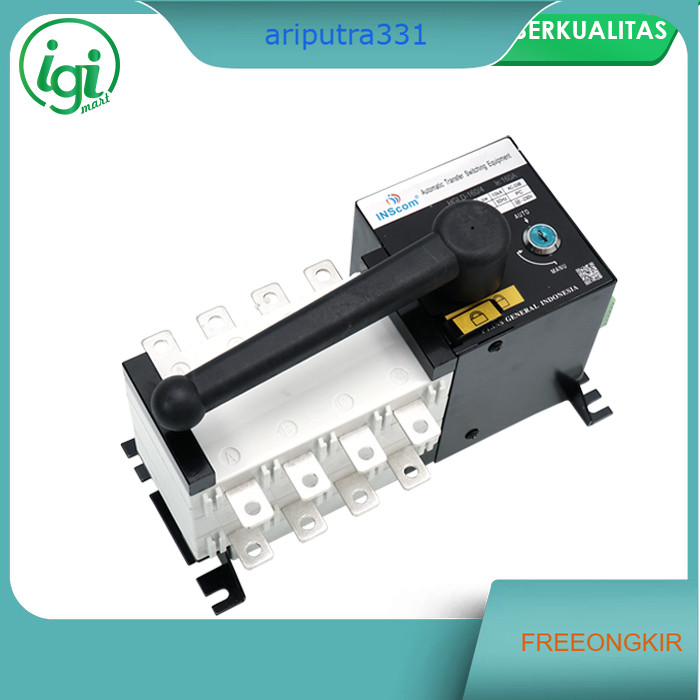 ATS 4P 160A AUTOMATIC TRANSFER SWITCH CHANGE OVER SWITCH COS OTOMATIS