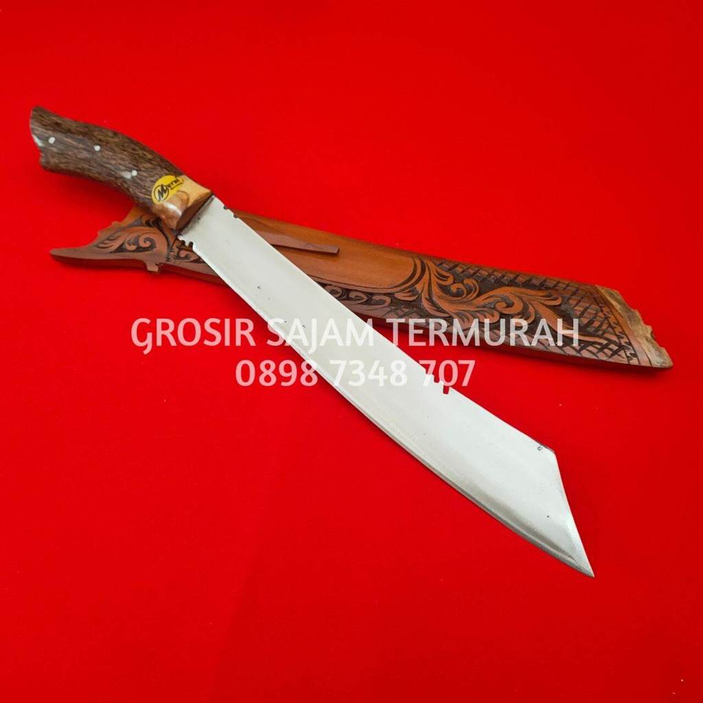 Terbaru Golok Patimura Mersi Fulltang Baja Per