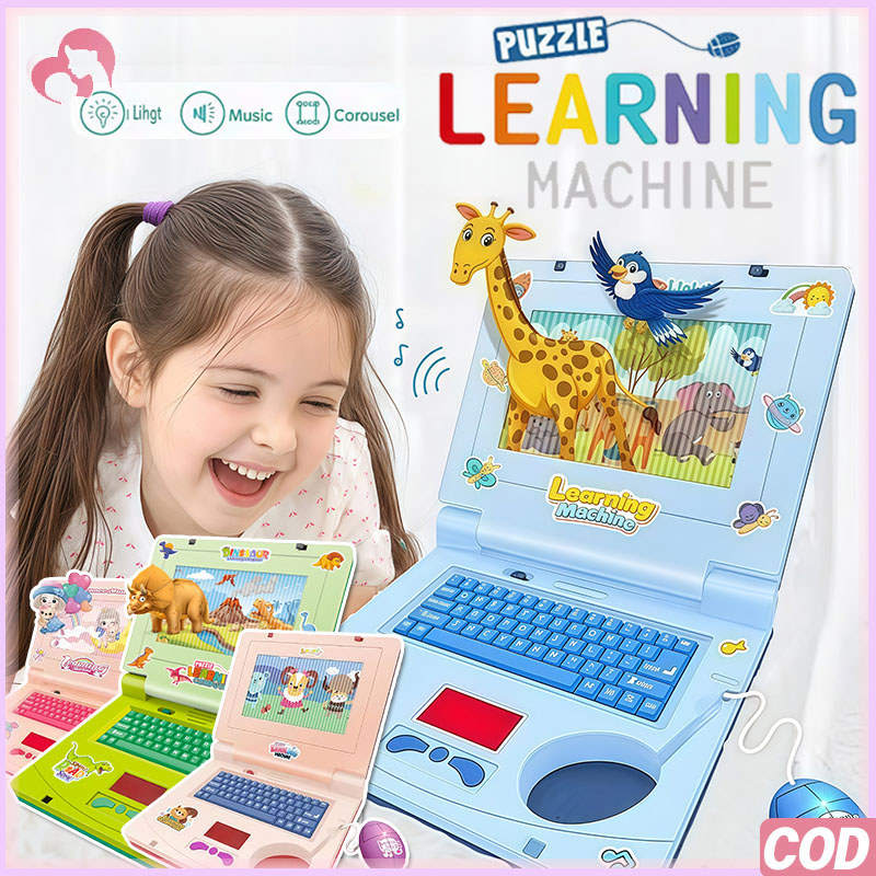 Mainan Laptop Anak Laptop Mainan Pendidikan Anak-anak Lampu Dan Musik Komputer Mainan Edukatif Untuk