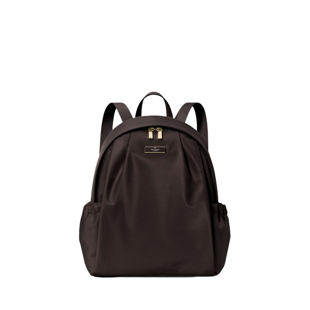 KATE SPADE Carter Nylon Large Backpack Hot Fudge
