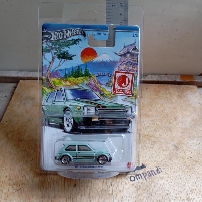 hot wheels diecast mobil toyota starlet GG99