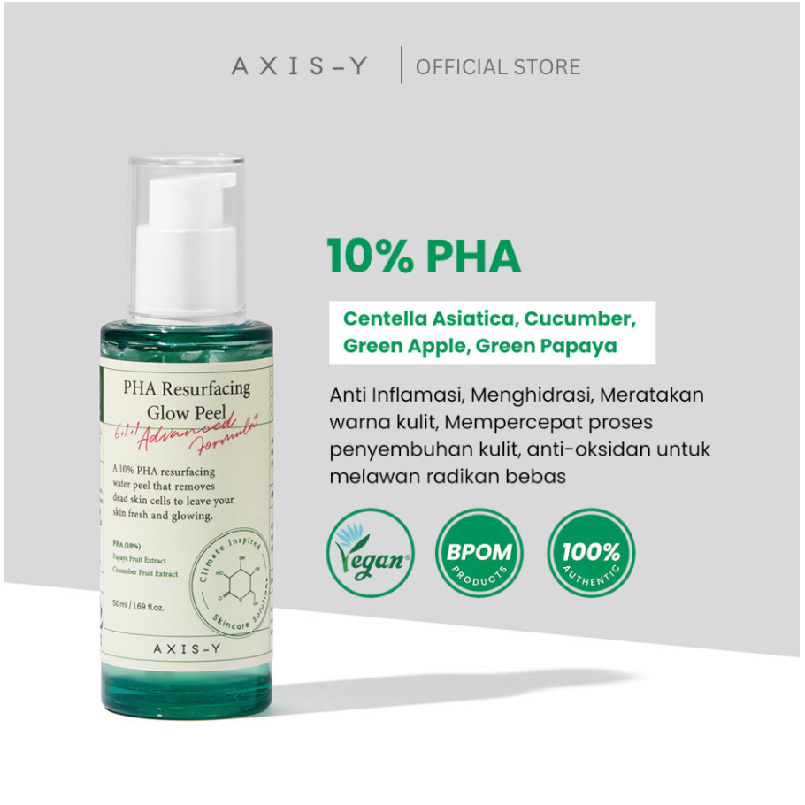 AXIS-Y PHA Resurfacing Glow Peel - 50mL |BearthOfBeauty