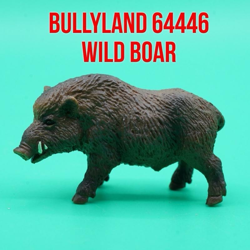 Bullyland 64446 Wild Boar Babirusa Babi Hutan Celeng Sus Scrofa  Babi Liar | Mainan Figure Binatang 