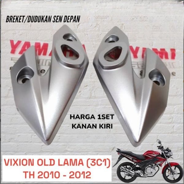 kupingan lampu dudukan sein sen depan vixion old 3C1 kanan kiri set 2010 2011 2012 original lostpack